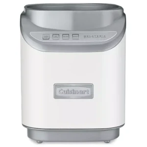 Cuisinart Cool Creations 2 qt. White Electric Ice Cream Maker with Recipe Booklet