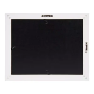 DesignOvation Kieva 8.5 in. x 11 in. White Picture Frame (Set of 6)