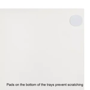 Kate and Laurel Lipton 16 in. x 16 in. x 3 in. White/Gold Decorative Wall Shelf