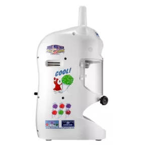 Great Northern Great Northern Polar Pal 128 oz. White Ice Block Shaver and Snow Cone Machine