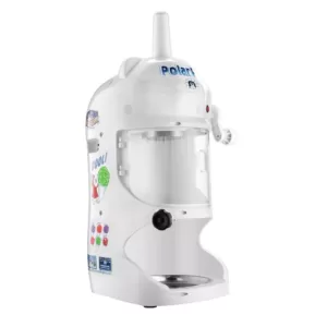 Great Northern Great Northern Polar Pal 128 oz. White Ice Block Shaver and Snow Cone Machine