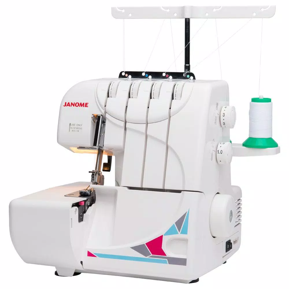 Janome MOD-8933D Serger with 4/3 Thread Capability and Differential Feed