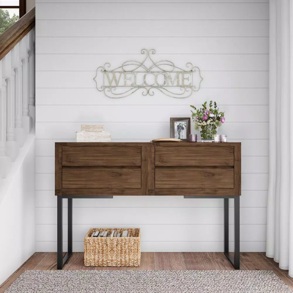 Lavish Home "Welcome" Decorative Rustic Metal Cutout Wall Sign