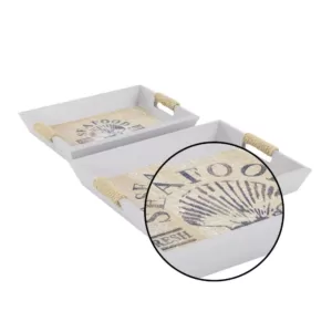 LITTON LANE Coastal Living Wooden