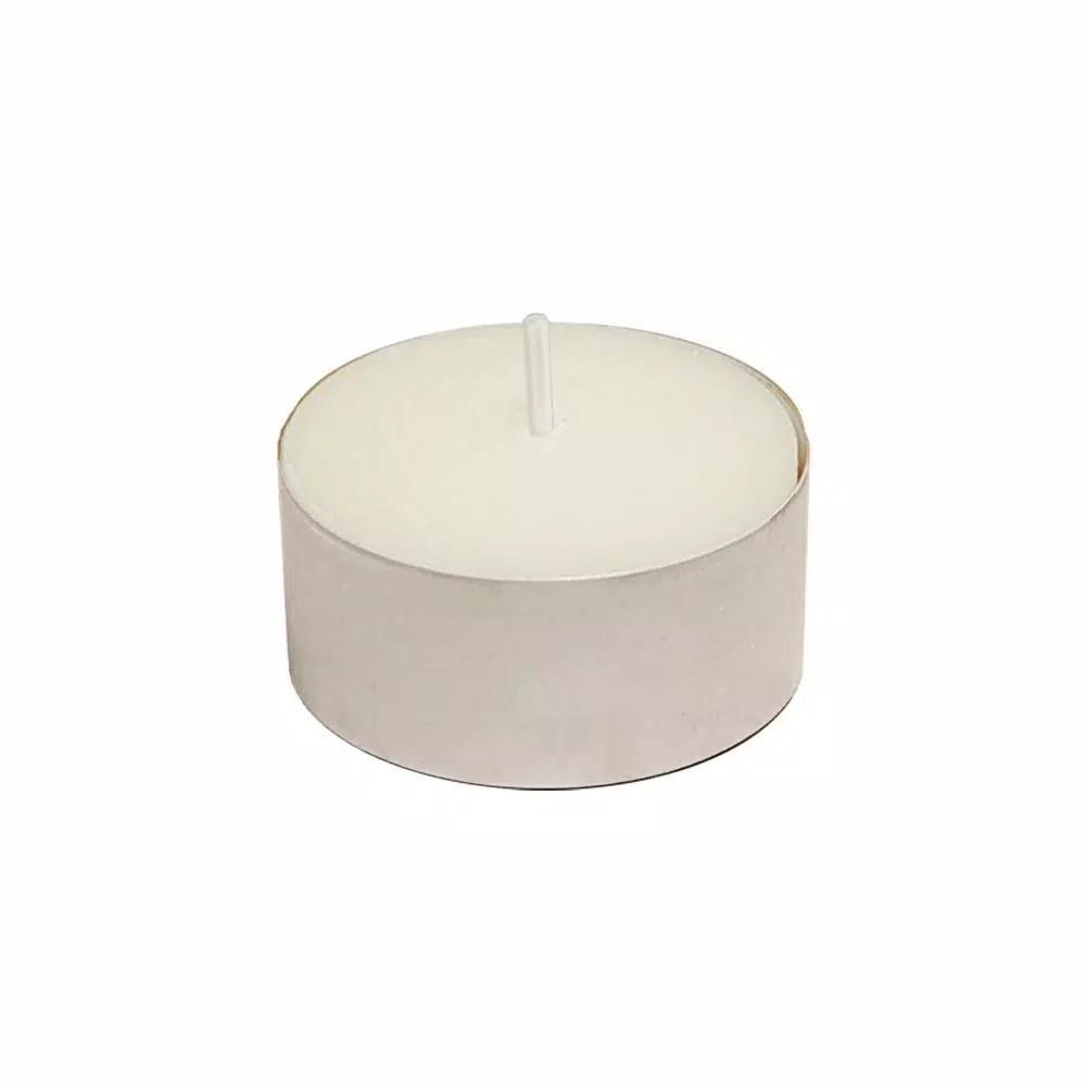 LUMABASE Extended Burn Tea Light Candles- 100-Count