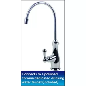 3M Aqua-Pure Under Sink Dedicated Faucet Water Filtration System AP-DWS1000 (1 Per Case)