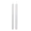 Northlight Set 2-White Wax Flameless Taper Christmas Candles 12 in.