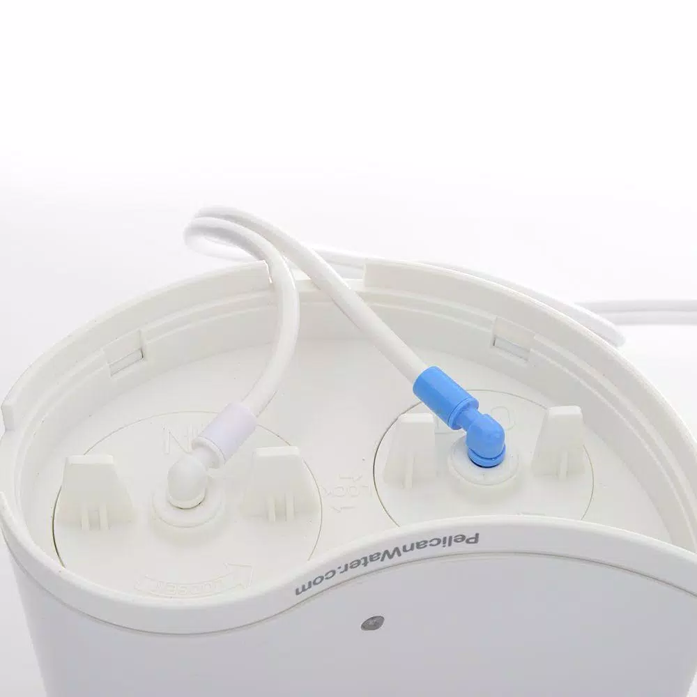 Pelican Water Premium Shower and Drinking Water Purification Counter Top Filtration System Combo