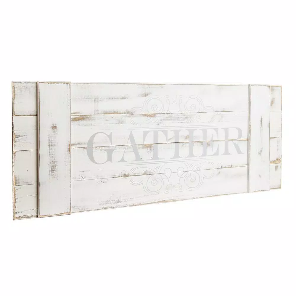 Pinnacle Gather Wood Plank Decorative Sign
