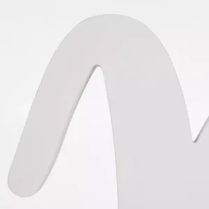 Pinnacle Script XOXO White Wood Decorative Sign