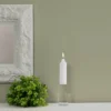 ROOT CANDLES 5 in. Timberline Collenette White Dinner Candle (Box of 8)