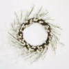 Worth Imports 26 in. Pussywillow Wreath on Natural Twig Base