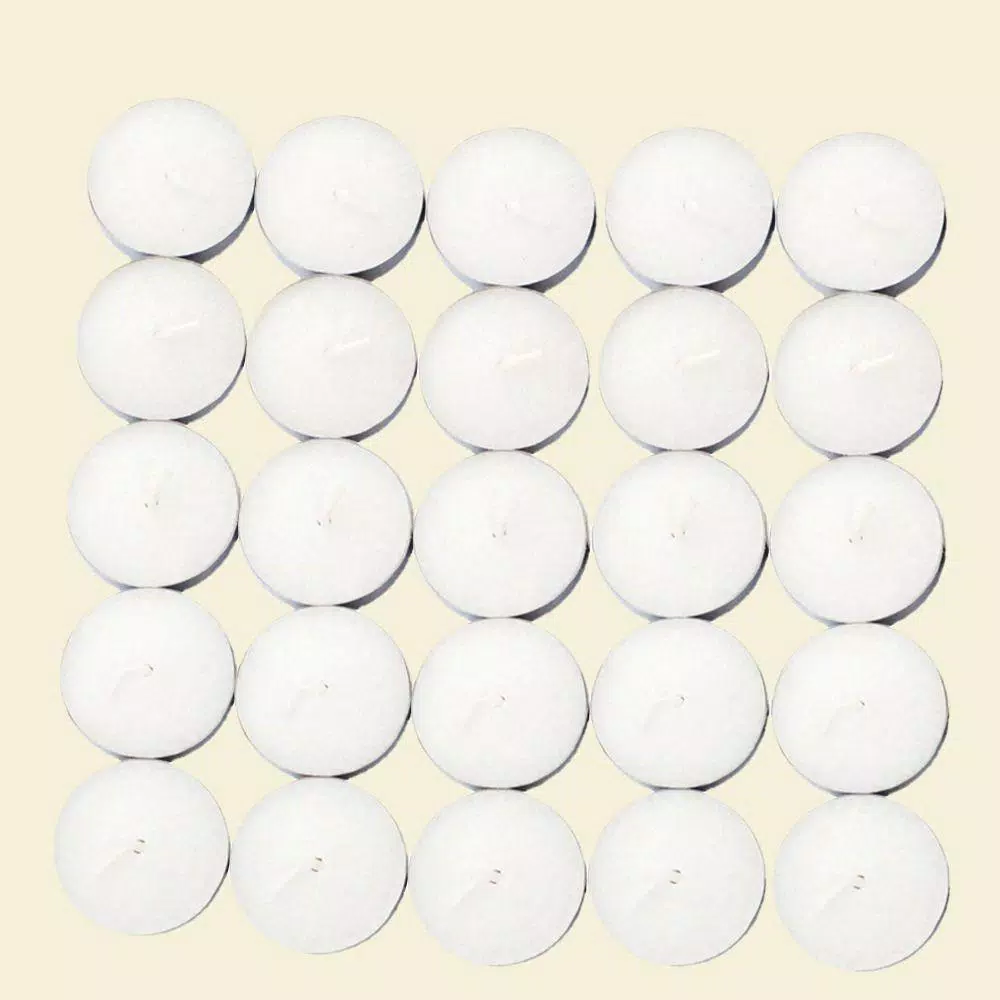 Zest Candle 1.5 in. White Citronella Tealight Candles (100-Box)