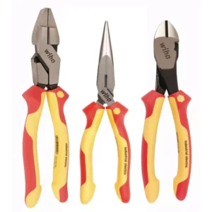 Wiha Insulated Pliers and Cutters Set (3-Piece)