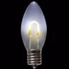 Wintergreen Lighting FlexFilament C9 LED Shatterproof Cool White Vintage Edison Christmas Light Bulbs (5-Pack)