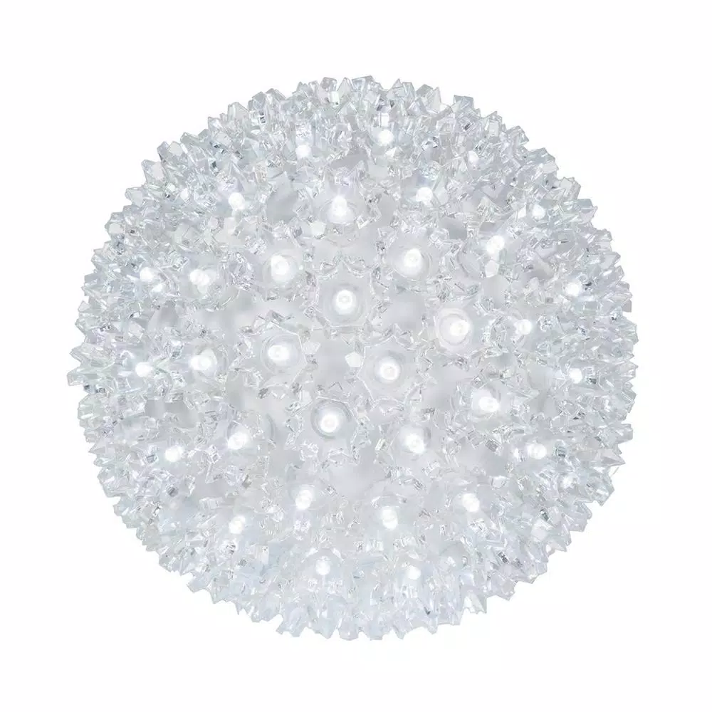 Wintergreen Lighting 6 in. 70-Light LED Cool White Decorative Starlight Sphere