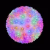 Wintergreen Lighting 6 in. 70-Light LED Multi-Color Decorative Starlight Sphere