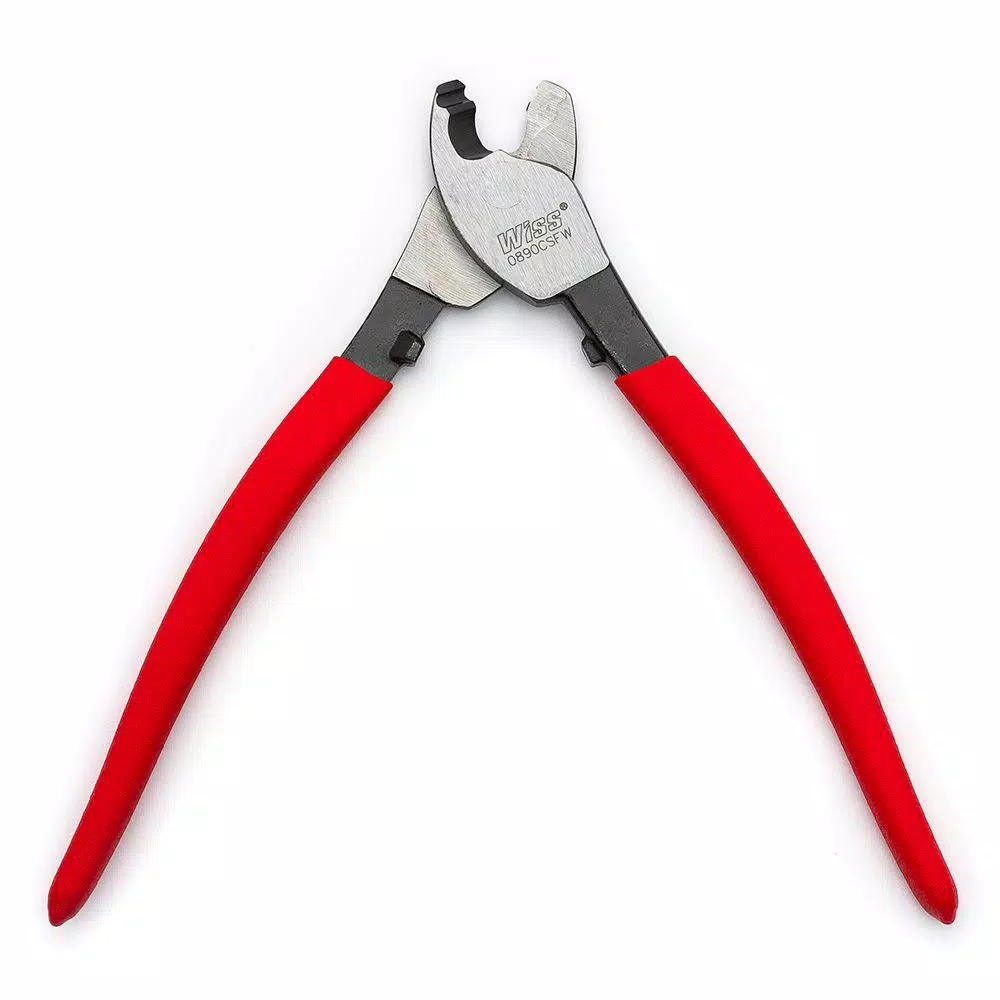 Wiss 8-3/8 in. Flip Joint Cable Cutter with Wire Cutter and Sheath Knife