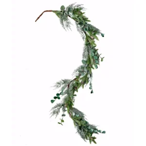 Worth Imports 5 ft. Mixed Pine and Eucalyptus Garland
