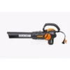 Worx 70 MPH 620 CFM 12-Amp Electric 3-in-1 Blower/Mulcher/Yard Vacuum Handheld Trivac with Shoulder Strap