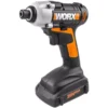Worx Power Share 20-Volt Cordless Variable Speed 1/4 in. Hex Impact Driver with Quick Change Chuck (Tool Only)