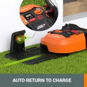 Worx Power Share 20-Volt 9 in. Robotic Landroid Mower, Brushless Wheel Motors, Wifi Plus Phone App with GPS Module Included
