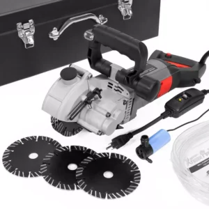 XtremepowerUS 5-1/4 in. 110-Volt Electric Wall Groove Chaser Slotter Cutting Machine Built-in Infrared Beam