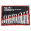 XtremepowerUS Flex-Head SAE and MM Ratcheting Combination Wrench Set (12-Piece)