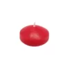 Zest Candle 1.75 in. Red Floating Candles (24-Box)